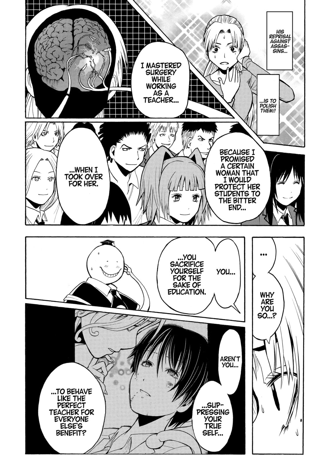 Read Assassination Classroom chapter 180.4 image 12 on Lezhin