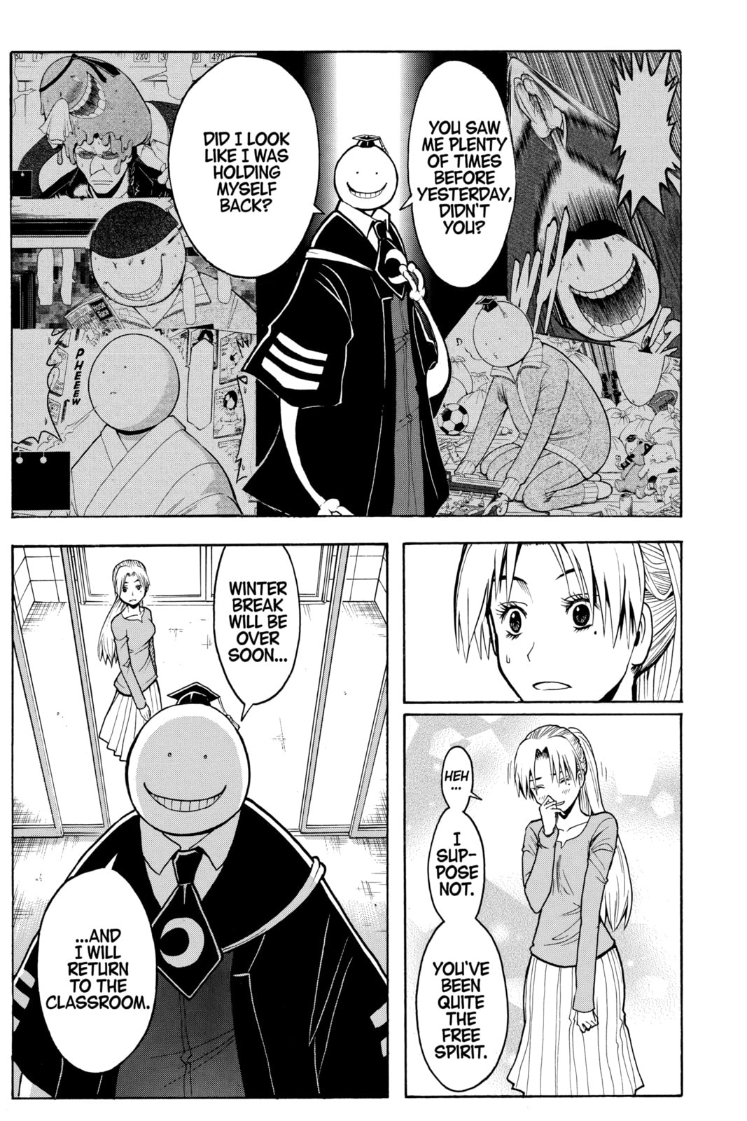 Read Assassination Classroom chapter 180.4 image 13 on Lezhin