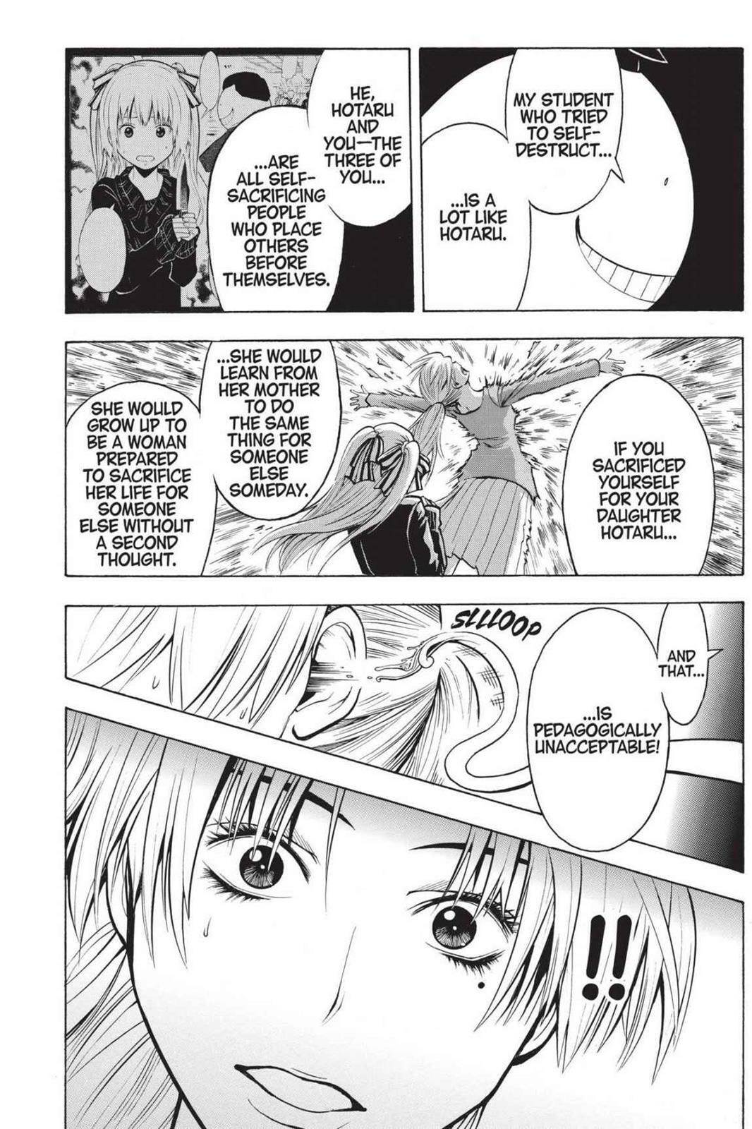 Read Assassination Classroom chapter 180.8 image 10 on Lezhin