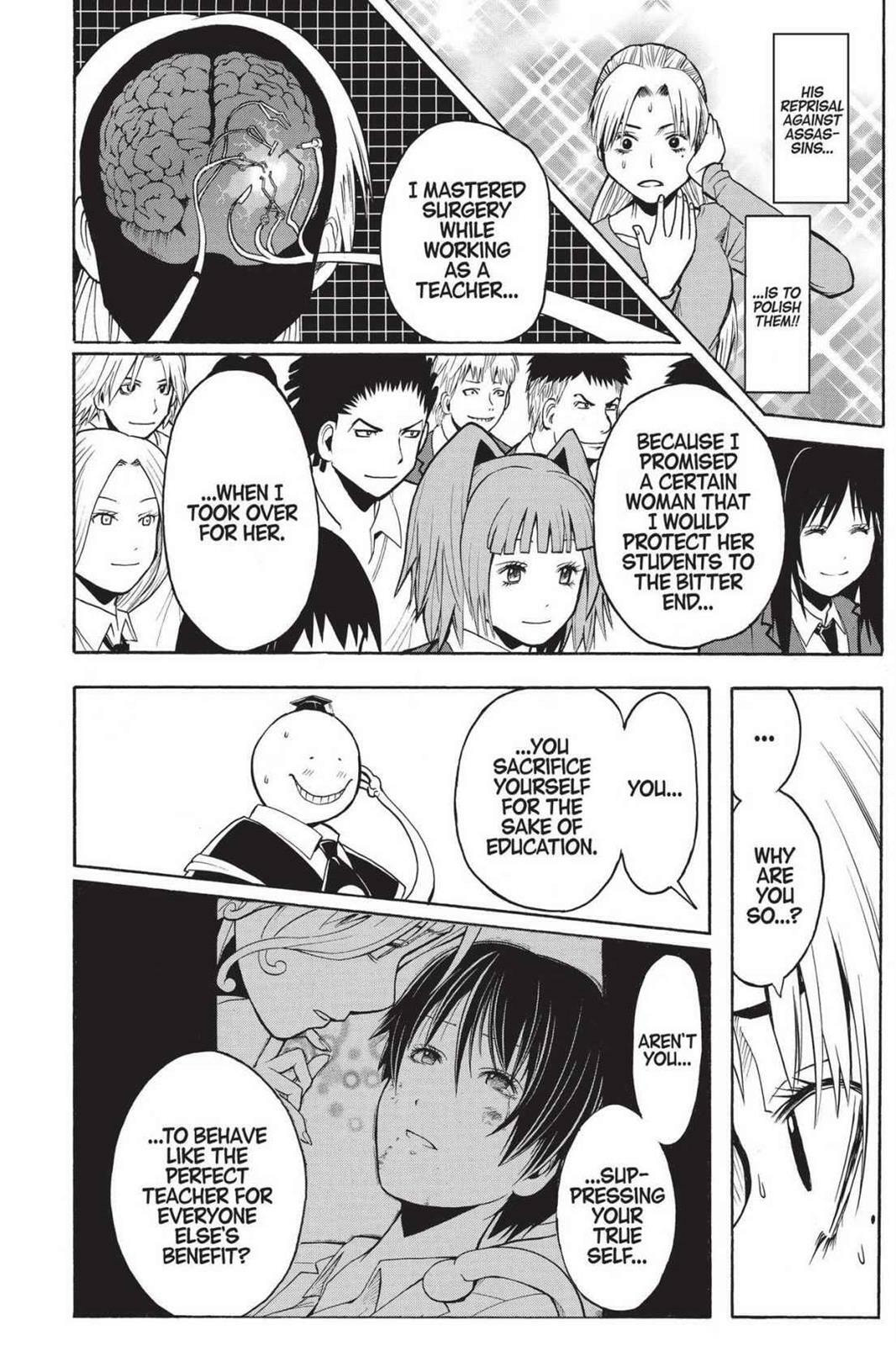Read Assassination Classroom chapter 180.8 image 12 on Lezhin