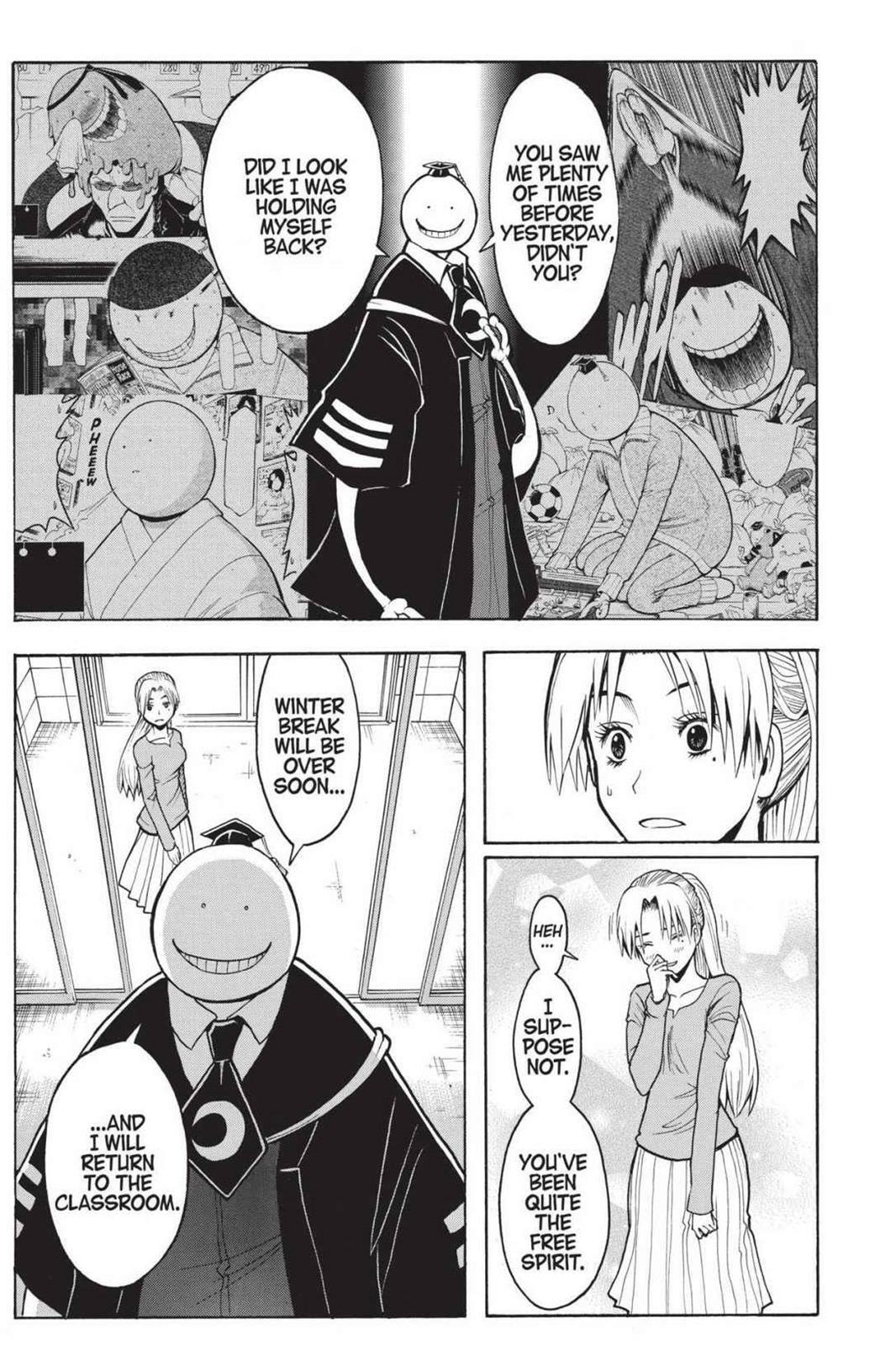 Read Assassination Classroom chapter 180.8 image 13 on Lezhin