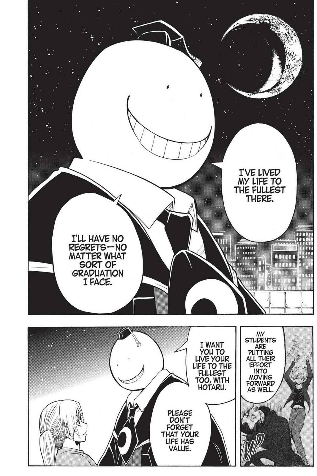 Read Assassination Classroom chapter 180.8 image 14 on Lezhin