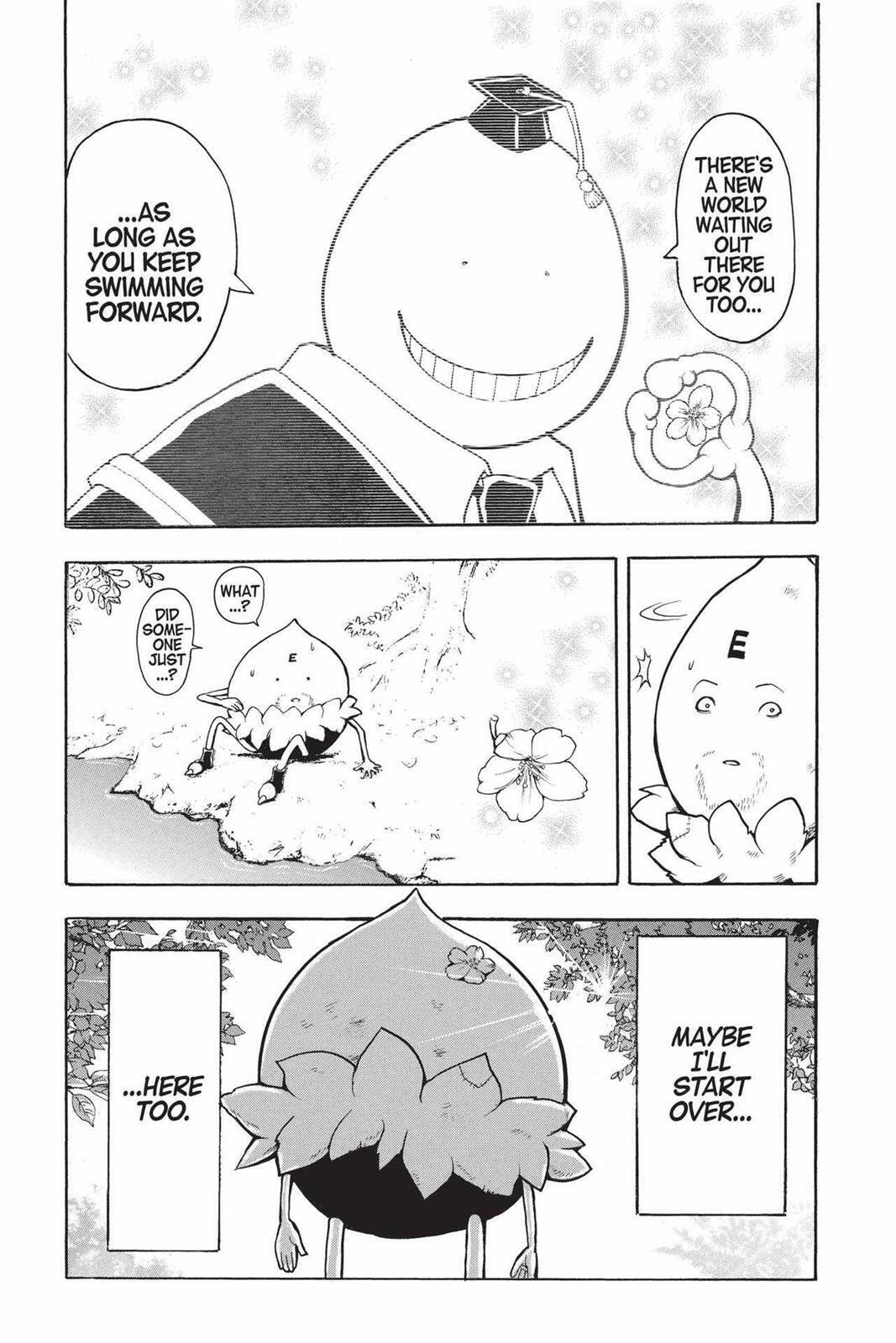 Read Assassination Classroom chapter 180.8 image 22 on Lezhin