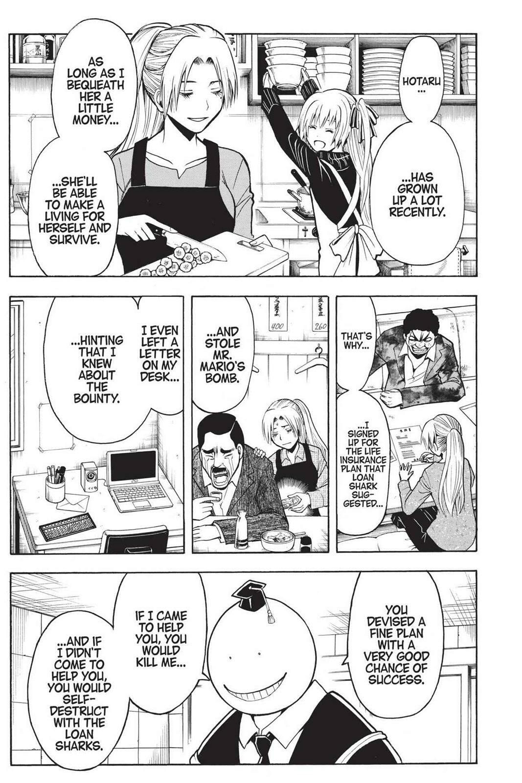 Read Assassination Classroom chapter 180.8 image 7 on Lezhin