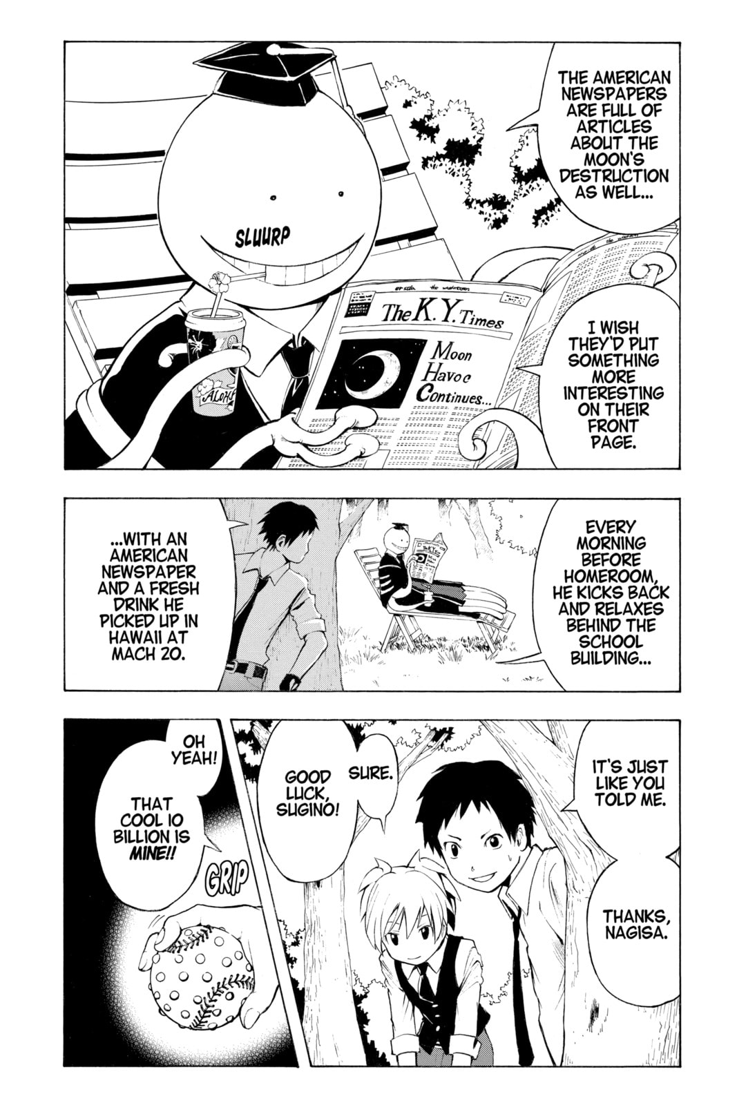 Read Assassination Classroom chapter 2 image 1 on Lezhin