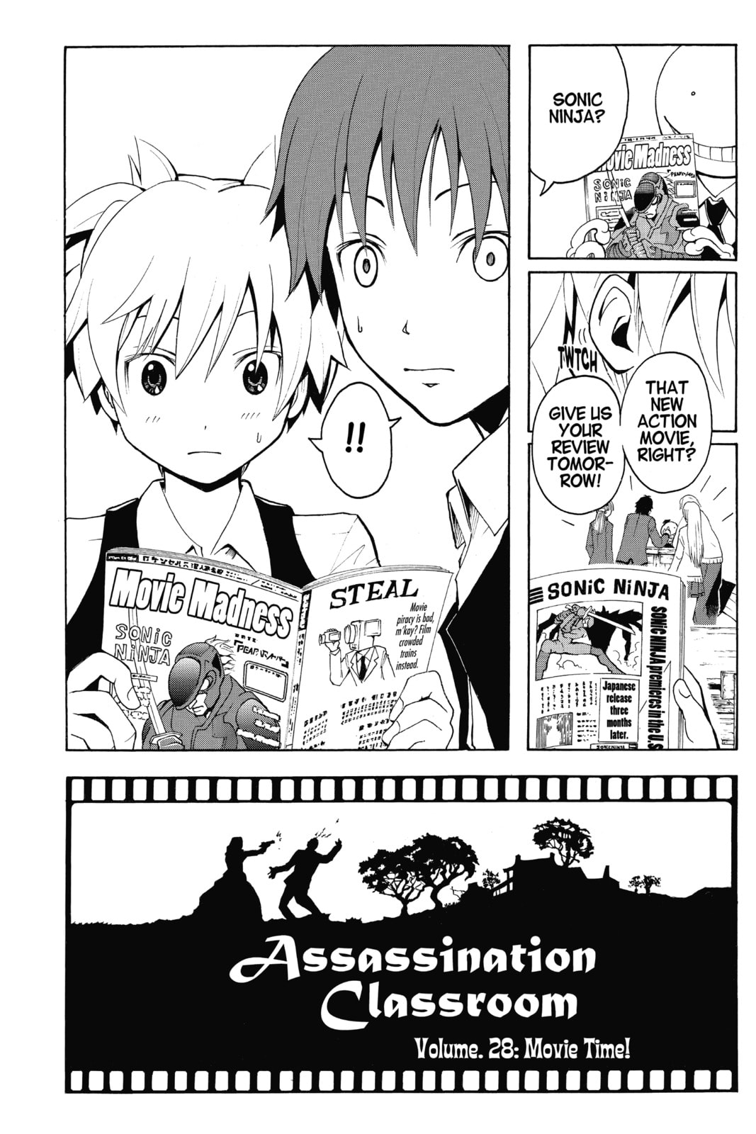 Read Assassination Classroom chapter 28 image 1 on Lezhin