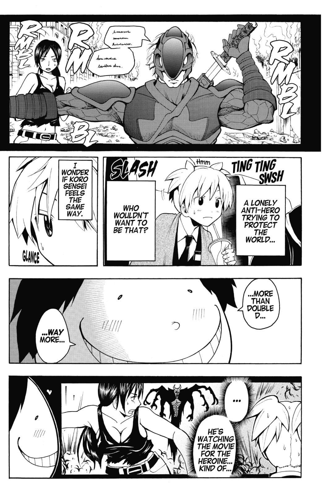 Read Assassination Classroom chapter 28 image 11 on Lezhin