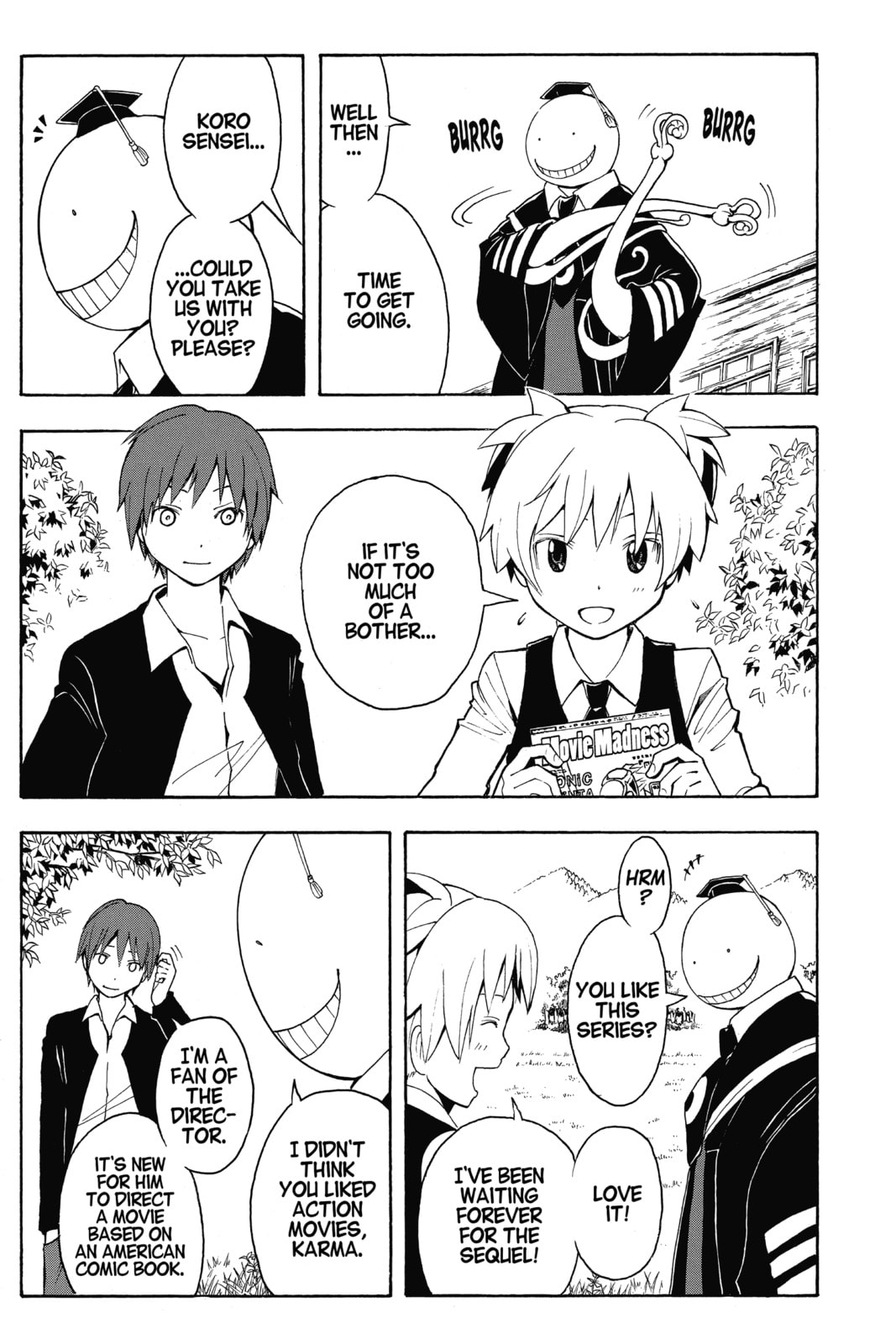 Read Assassination Classroom chapter 28 image 2 on Lezhin