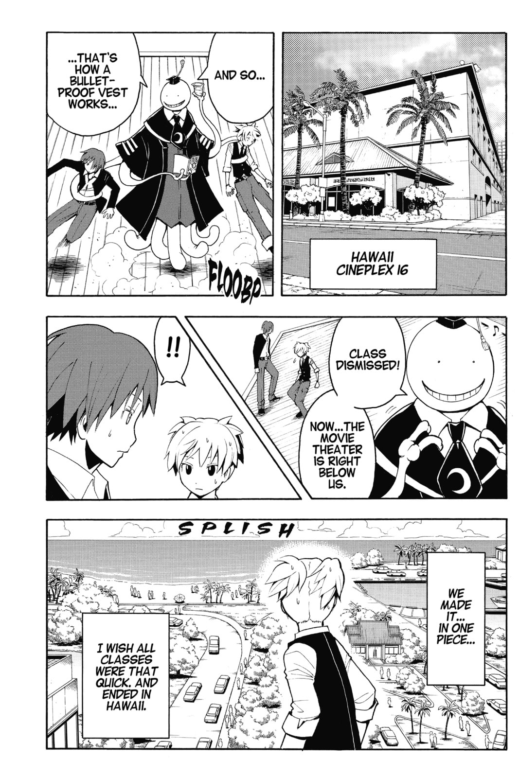 Read Assassination Classroom chapter 28 image 8 on Lezhin
