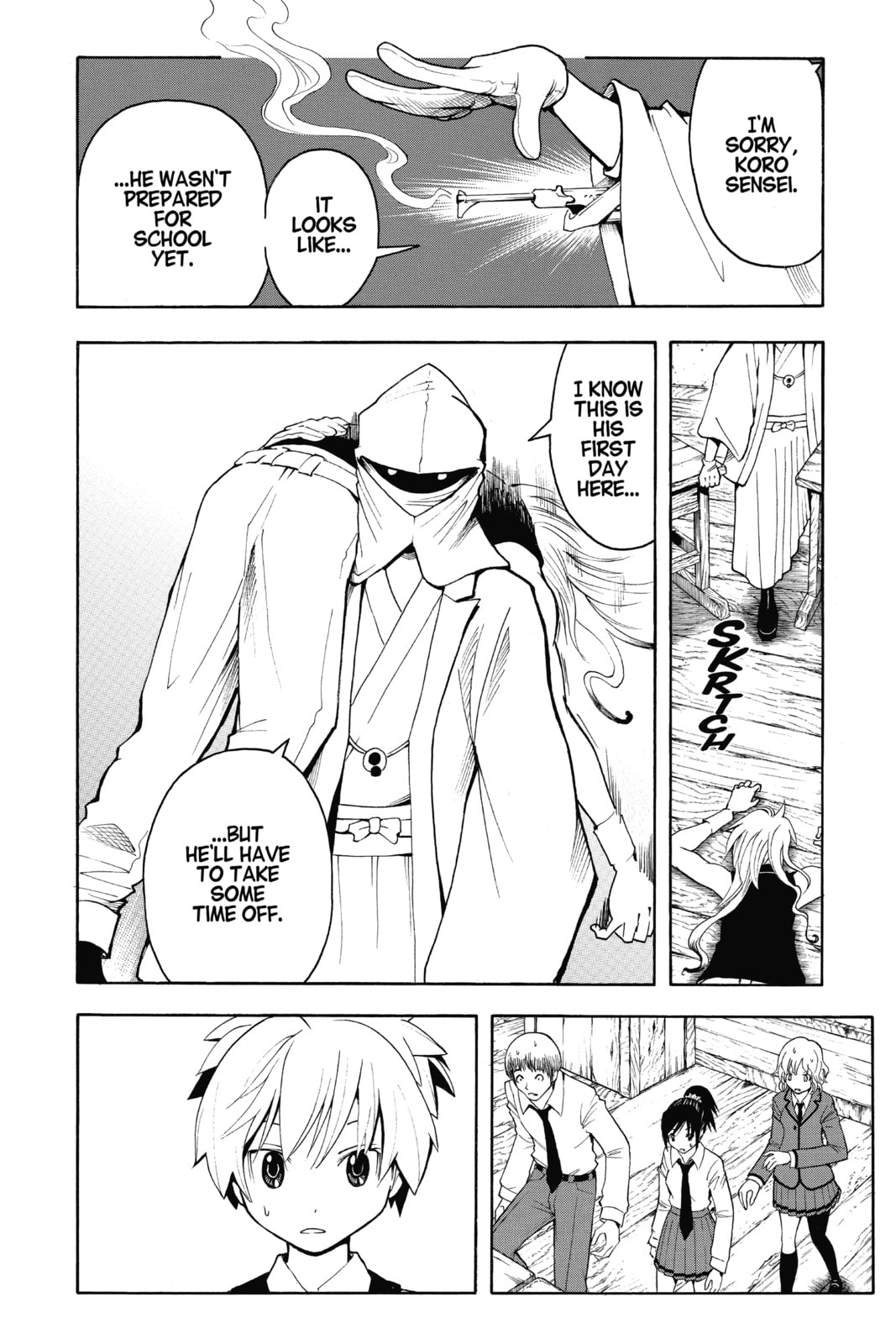Read Assassination Classroom chapter 32 image 3 on Lezhin