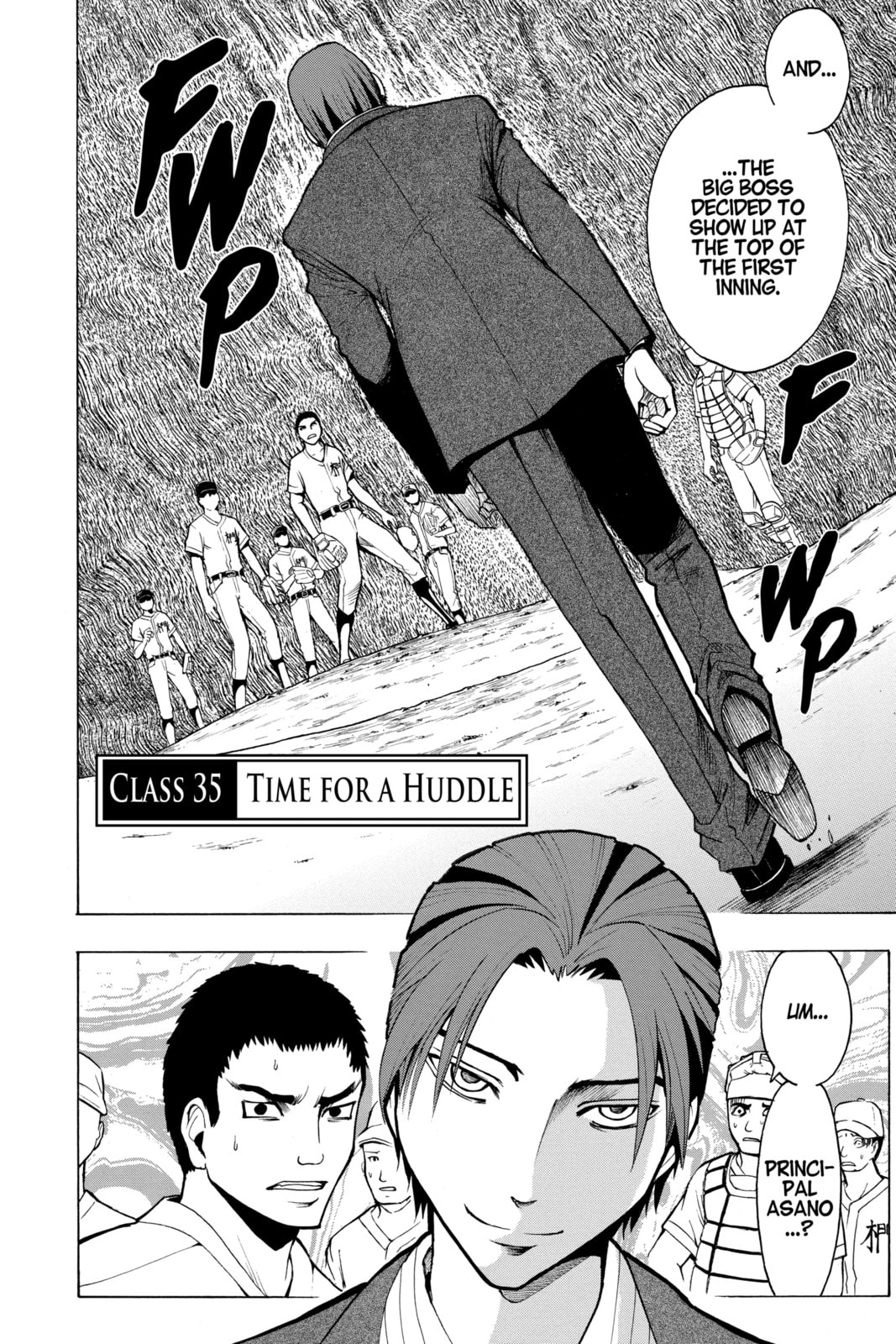 Read Assassination Classroom chapter 35 image 1 on Lezhin