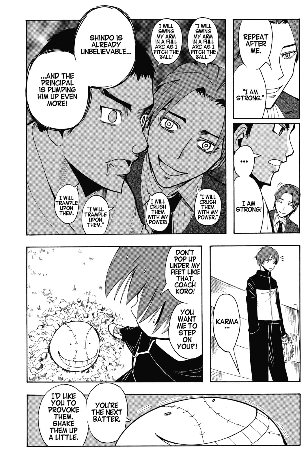 Read Assassination Classroom chapter 35 image 13 on Lezhin
