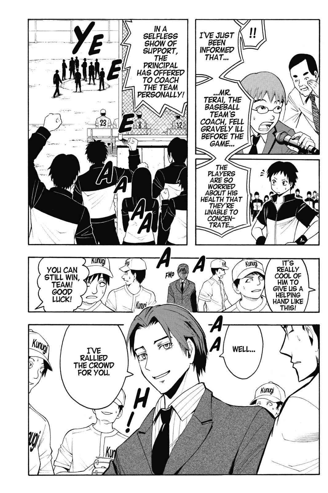 Read Assassination Classroom chapter 35 image 3 on Lezhin