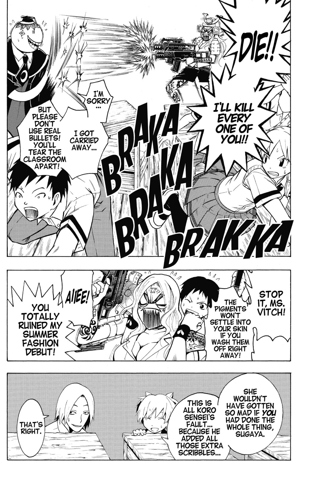 Read Assassination Classroom chapter 37 image 16 on Lezhin