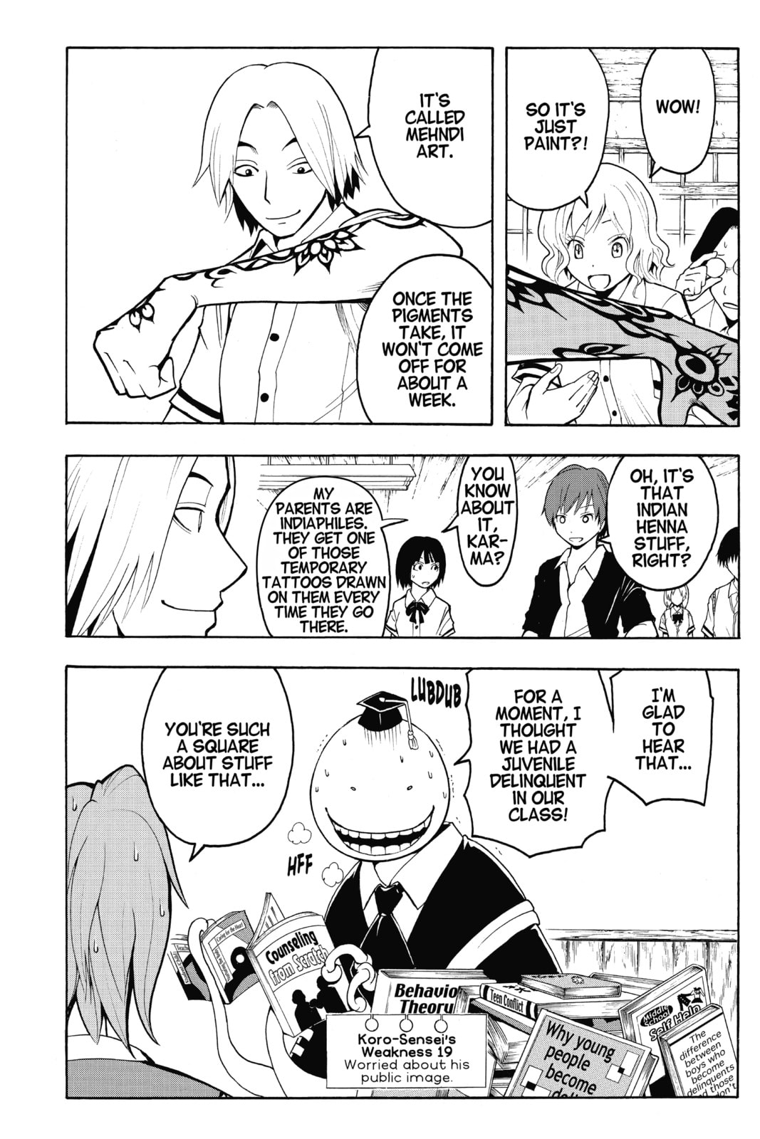 Read Assassination Classroom chapter 37 image 3 on Lezhin