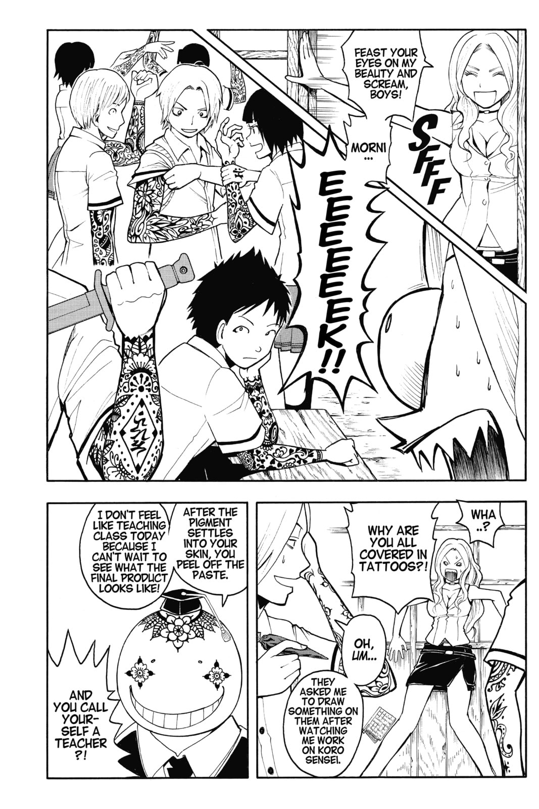 Read Assassination Classroom chapter 37 image 7 on Lezhin