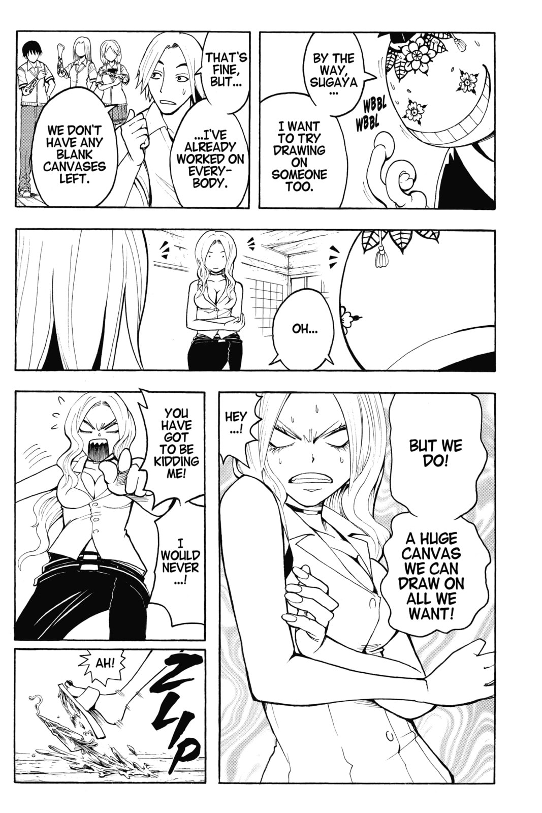 Read Assassination Classroom chapter 37 image 8 on Lezhin