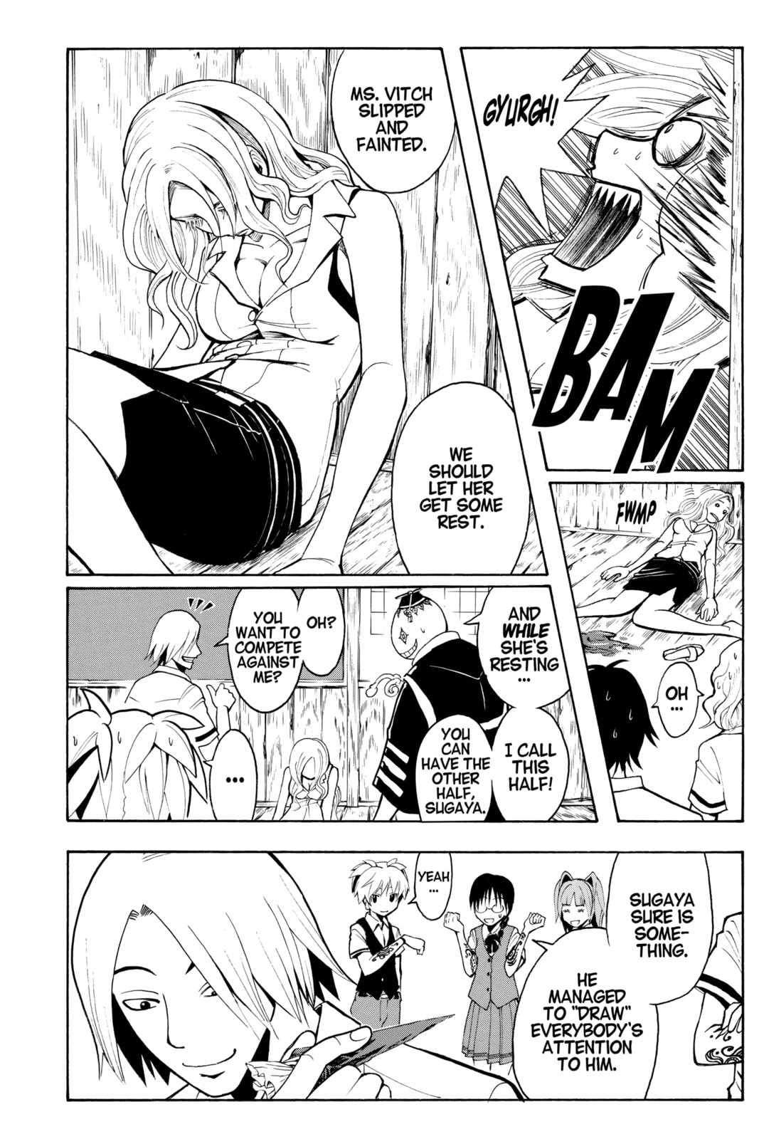 Read Assassination Classroom chapter 37 image 9 on Lezhin