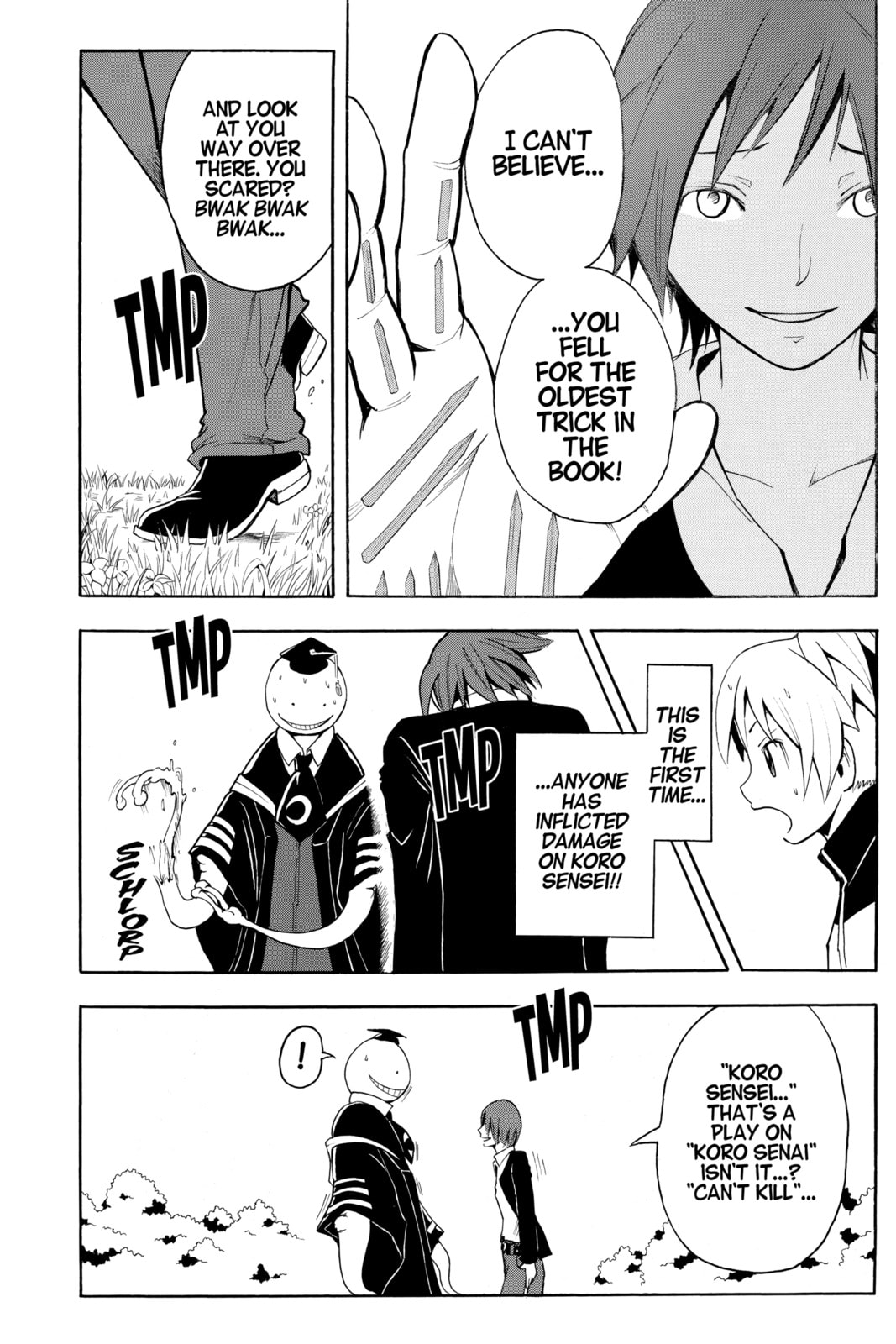 Read Assassination Classroom chapter 4 image 15 on Lezhin