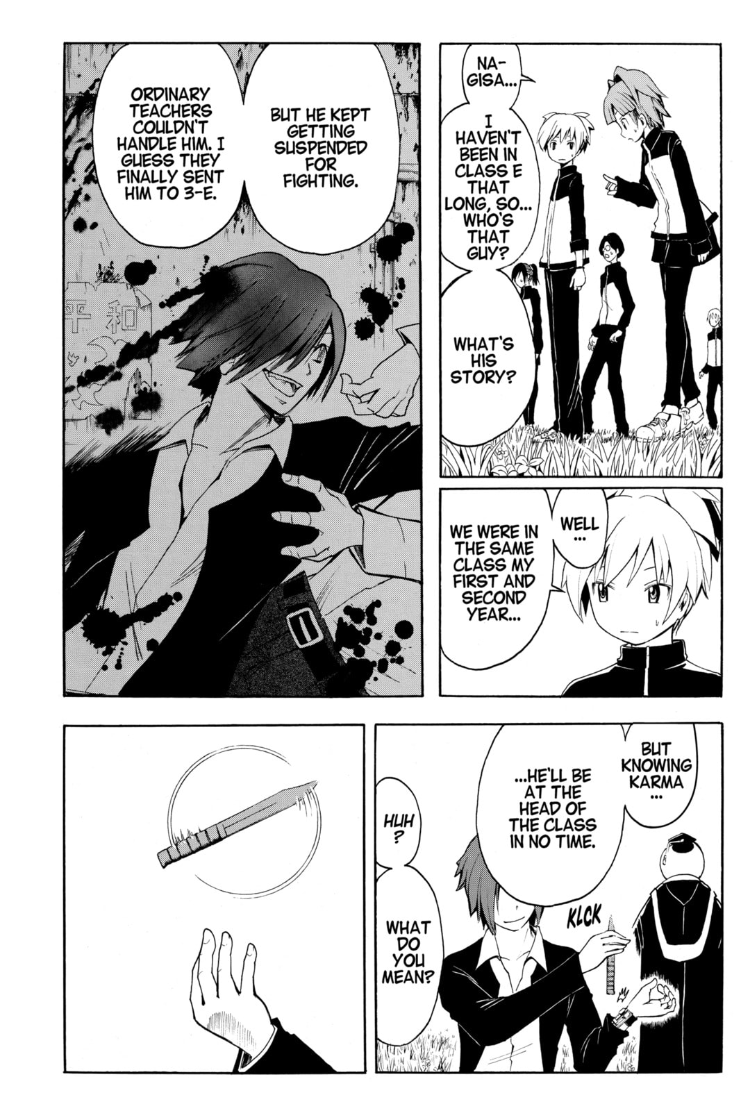 Read Assassination Classroom chapter 4 image 17 on Lezhin