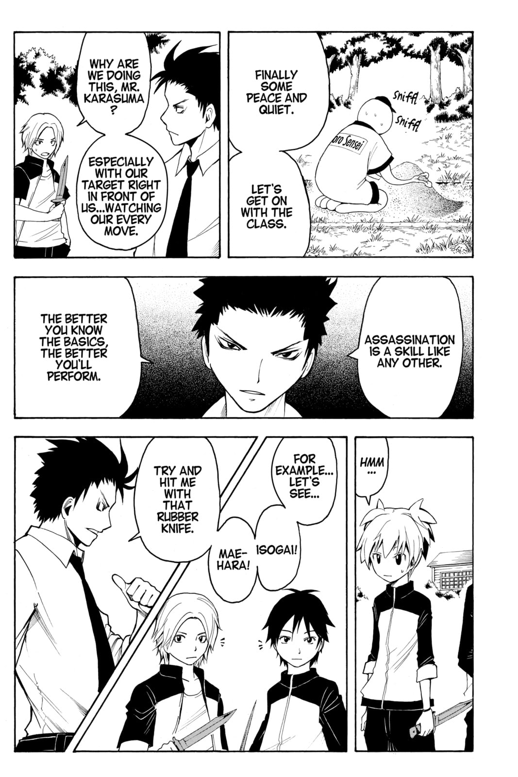 Read Assassination Classroom chapter 4 image 4 on Lezhin
