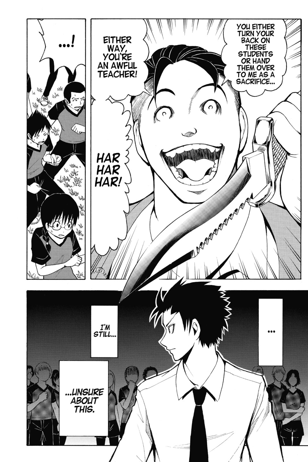 Read Assassination Classroom chapter 40 image 13 on Lezhin