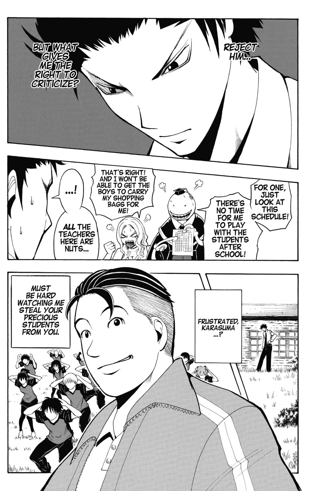 Read Assassination Classroom chapter 40 image 4 on Lezhin