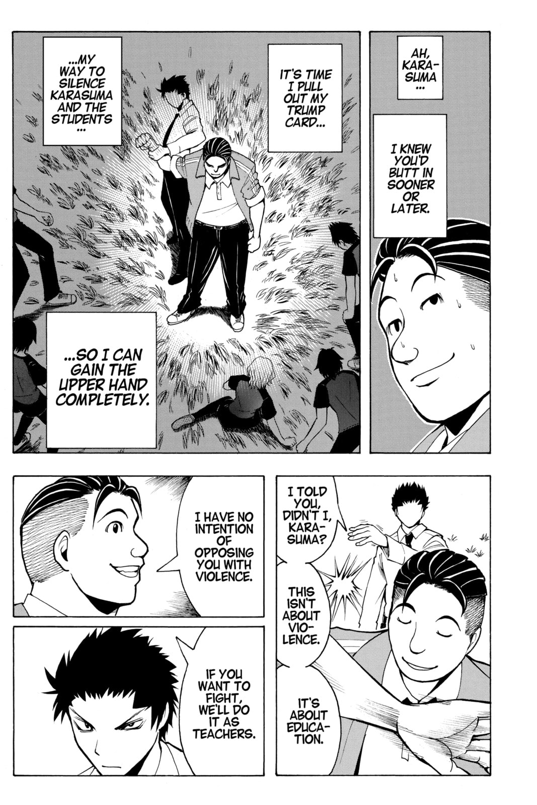 Read Assassination Classroom chapter 40 image 8 on Lezhin