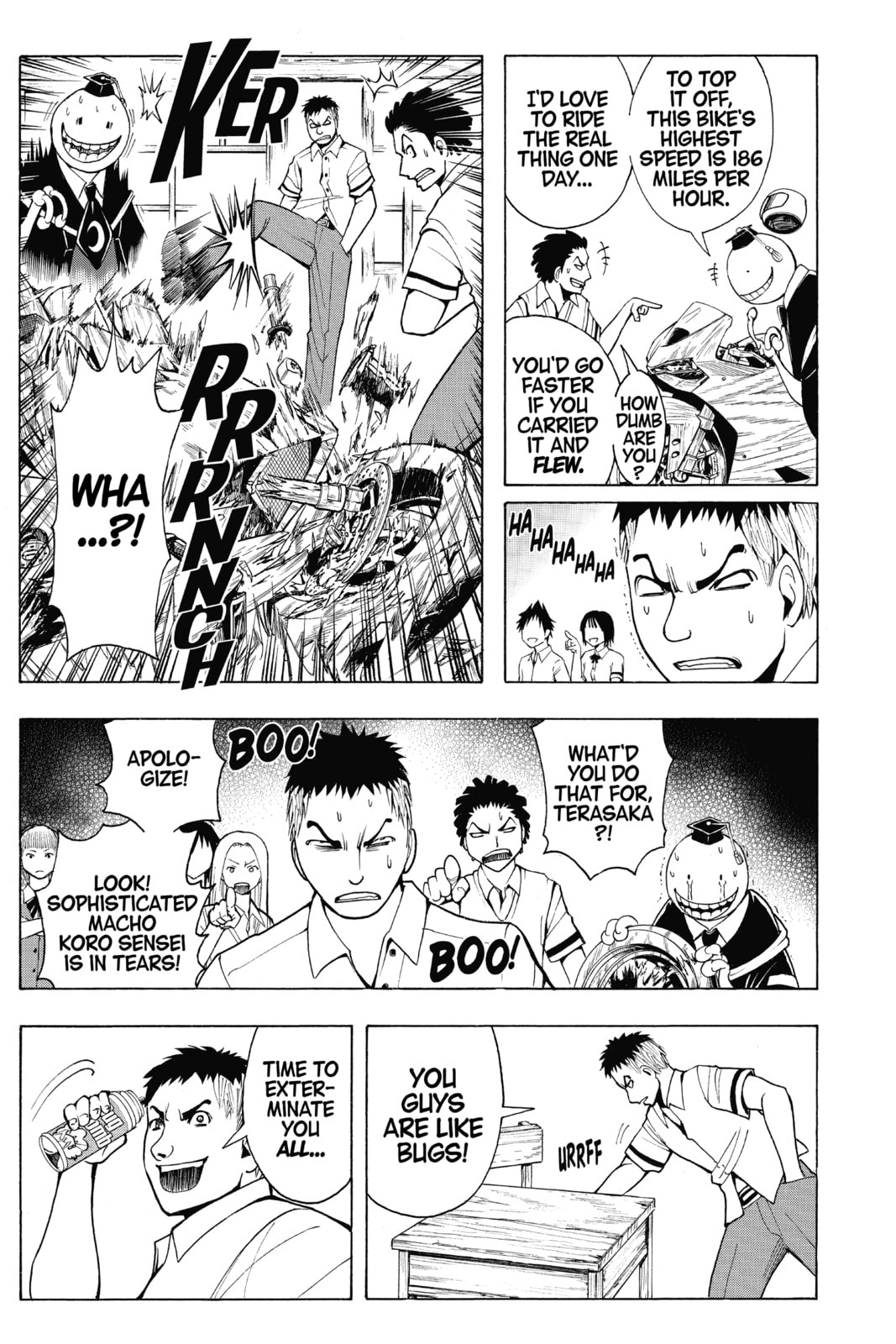 Read Assassination Classroom chapter 46 image 12 on Lezhin