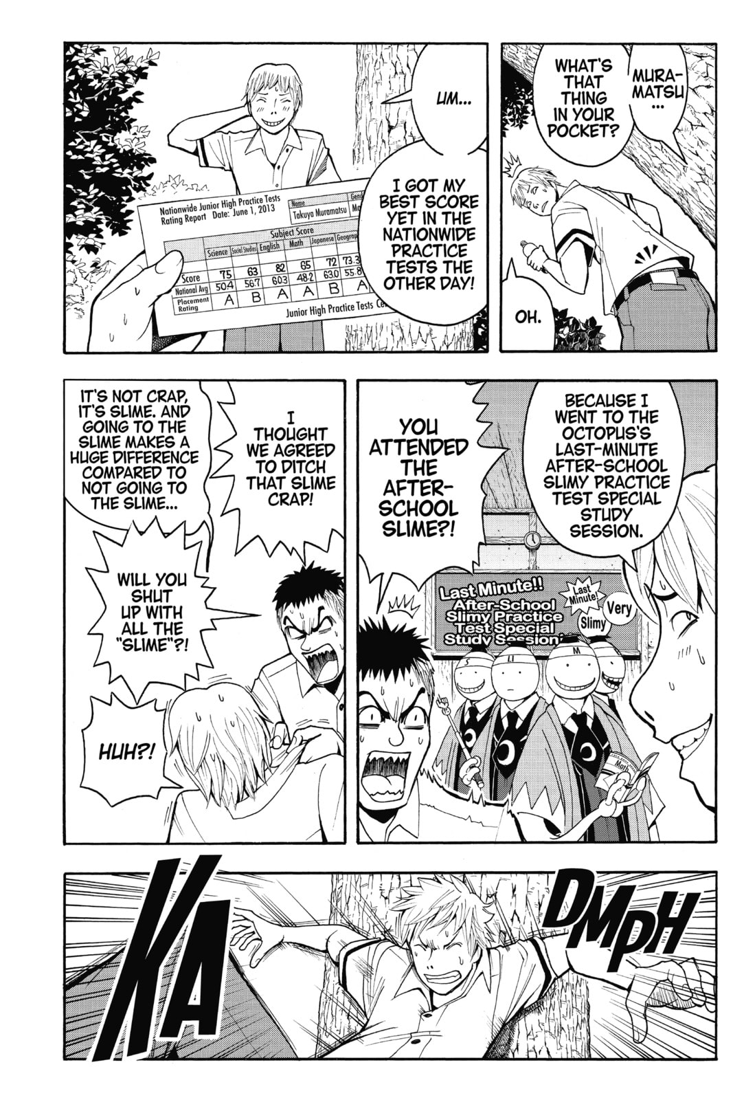 Read Assassination Classroom chapter 46 image 9 on Lezhin