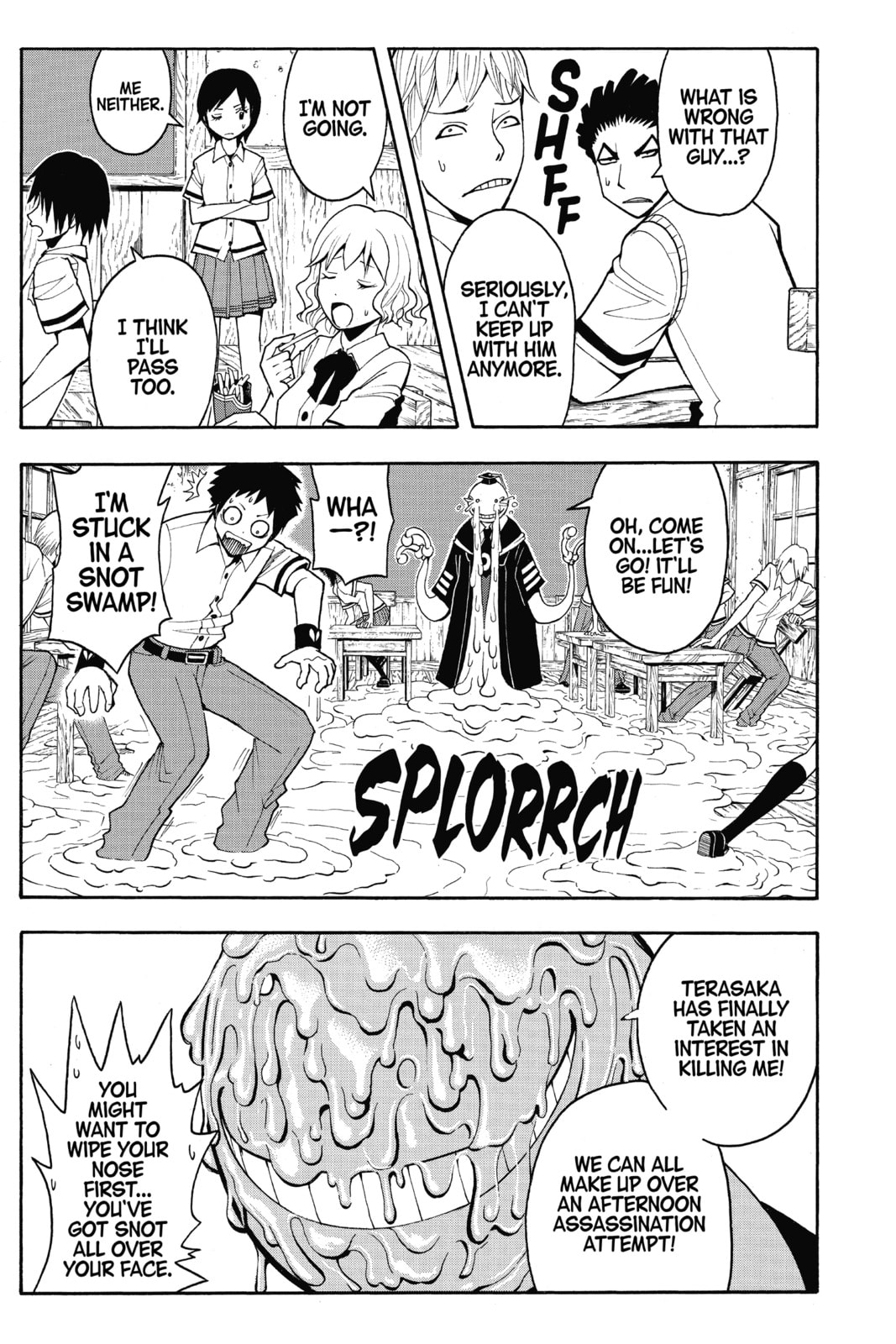 Read Assassination Classroom chapter 47 image 10 on Lezhin