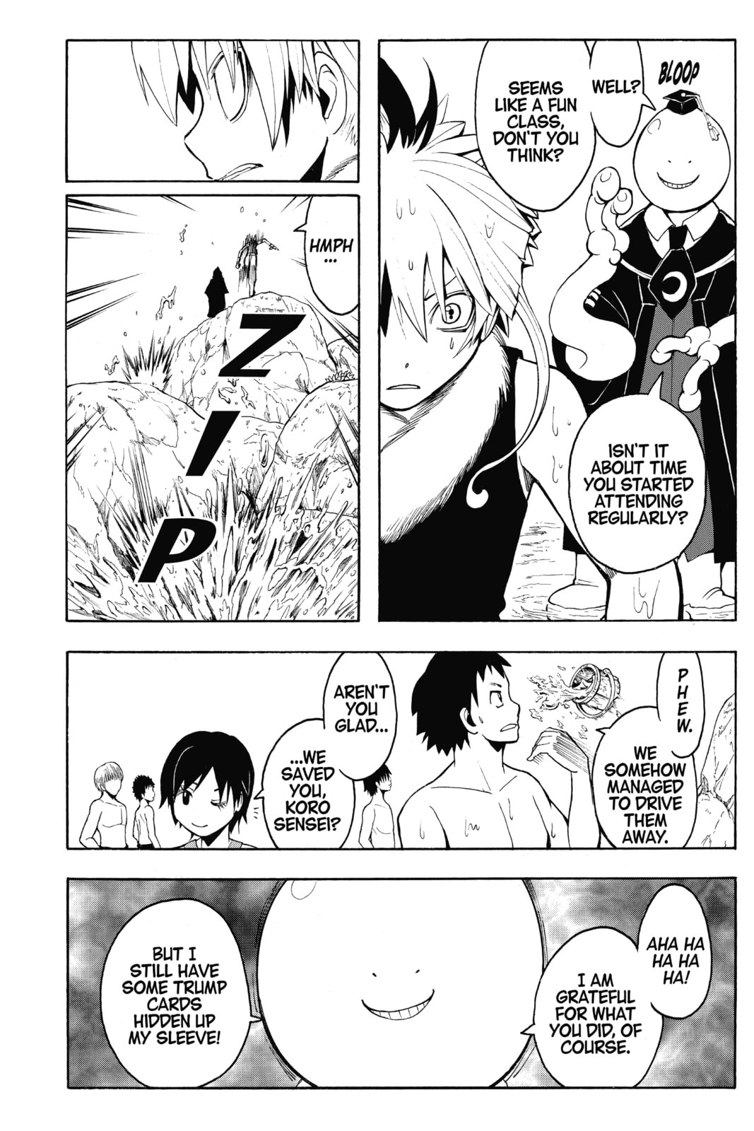 Read Assassination Classroom chapter 49 image 15 on Lezhin