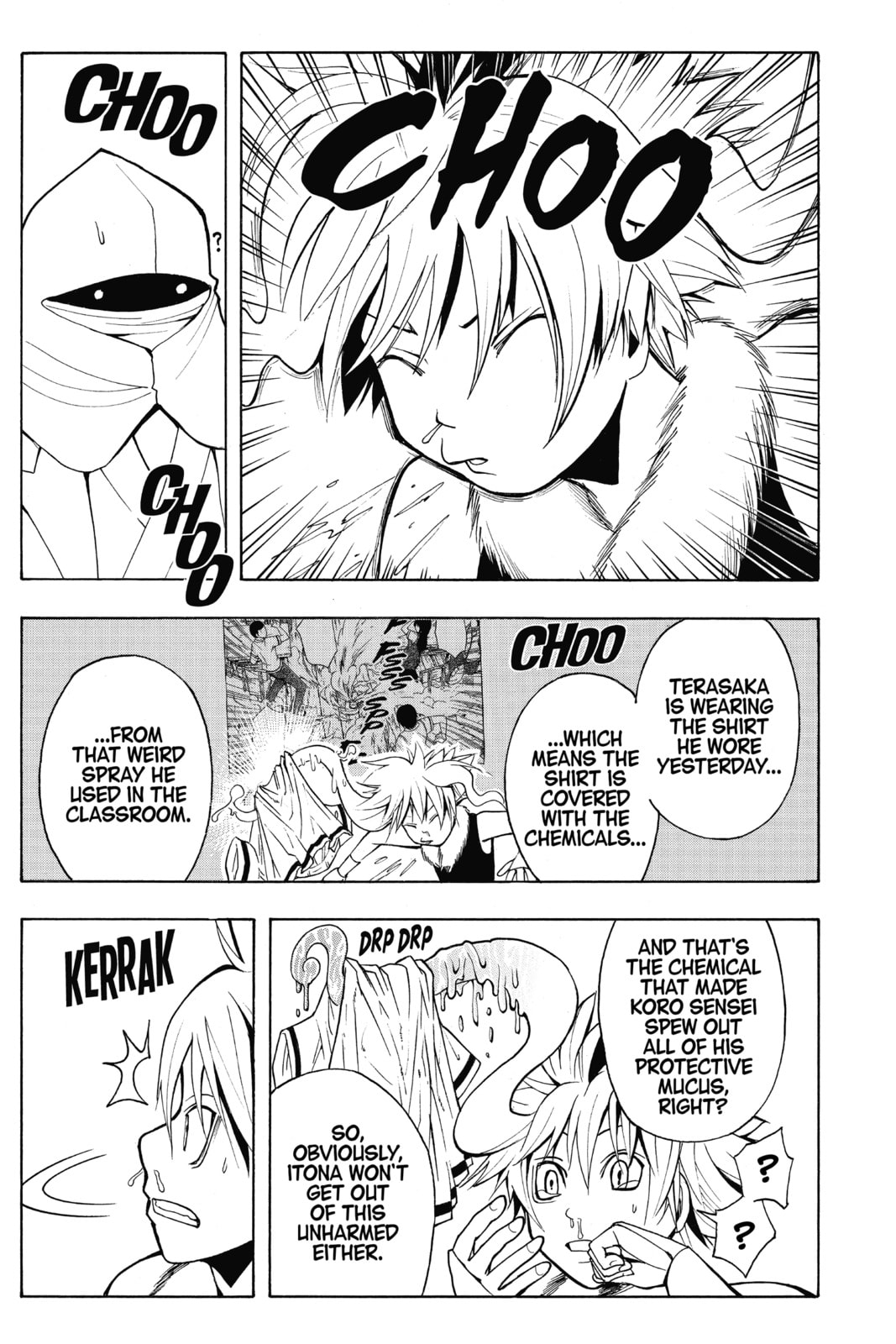 Read Assassination Classroom chapter 49 image 8 on Lezhin