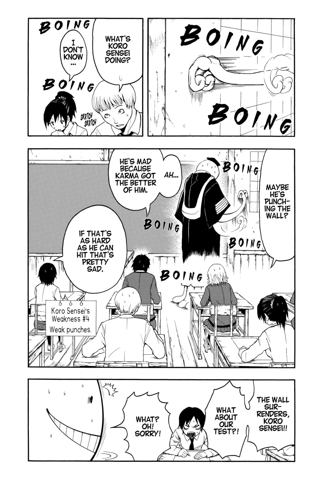 Read Assassination Classroom chapter 5 image 1 on Lezhin