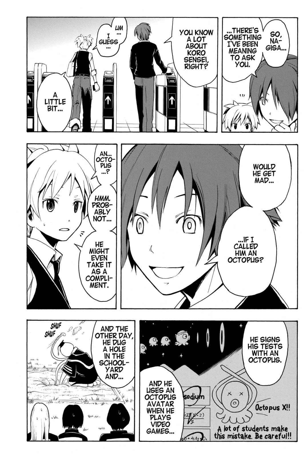 Read Assassination Classroom chapter 5 image 11 on Lezhin