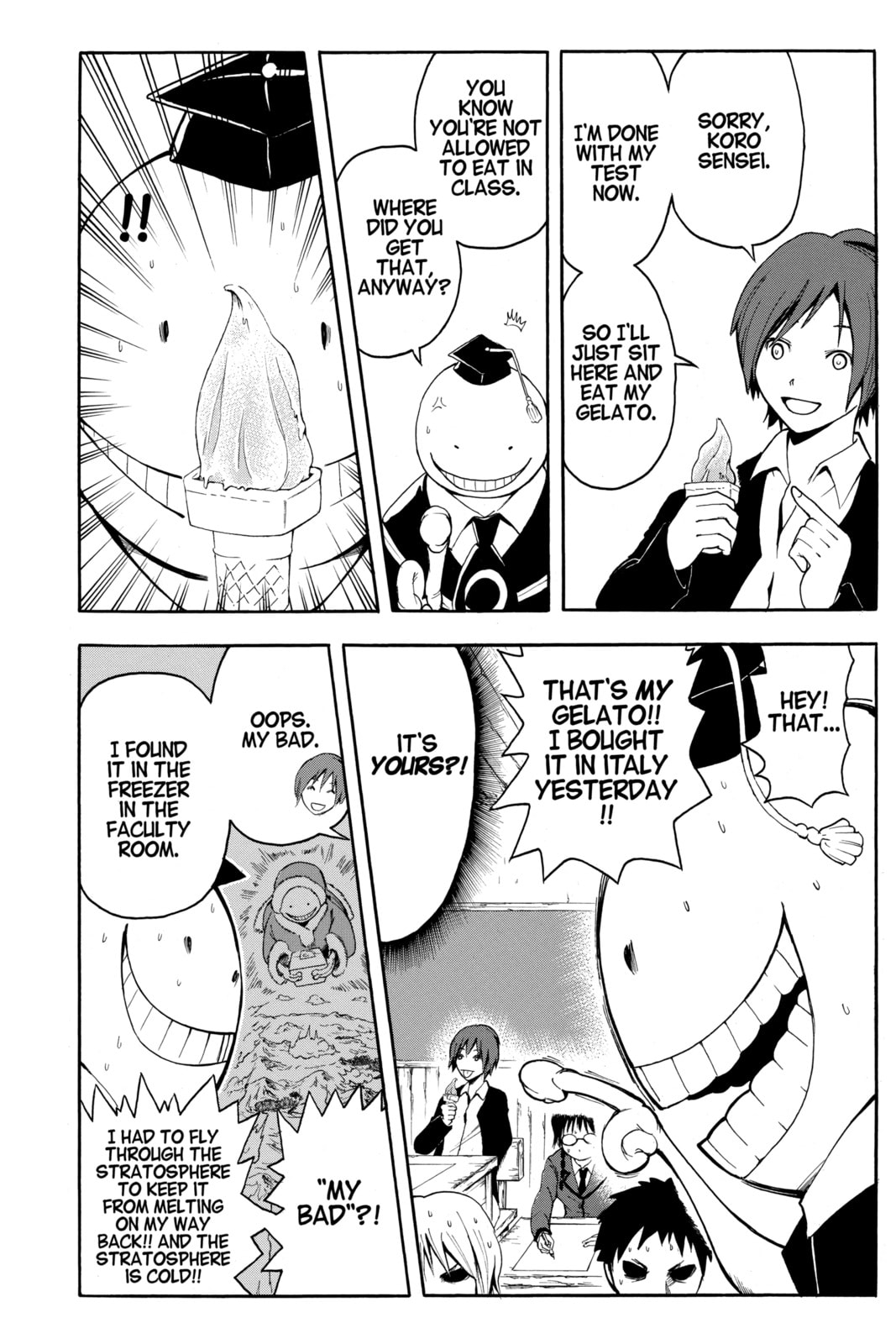 Read Assassination Classroom chapter 5 image 3 on Lezhin