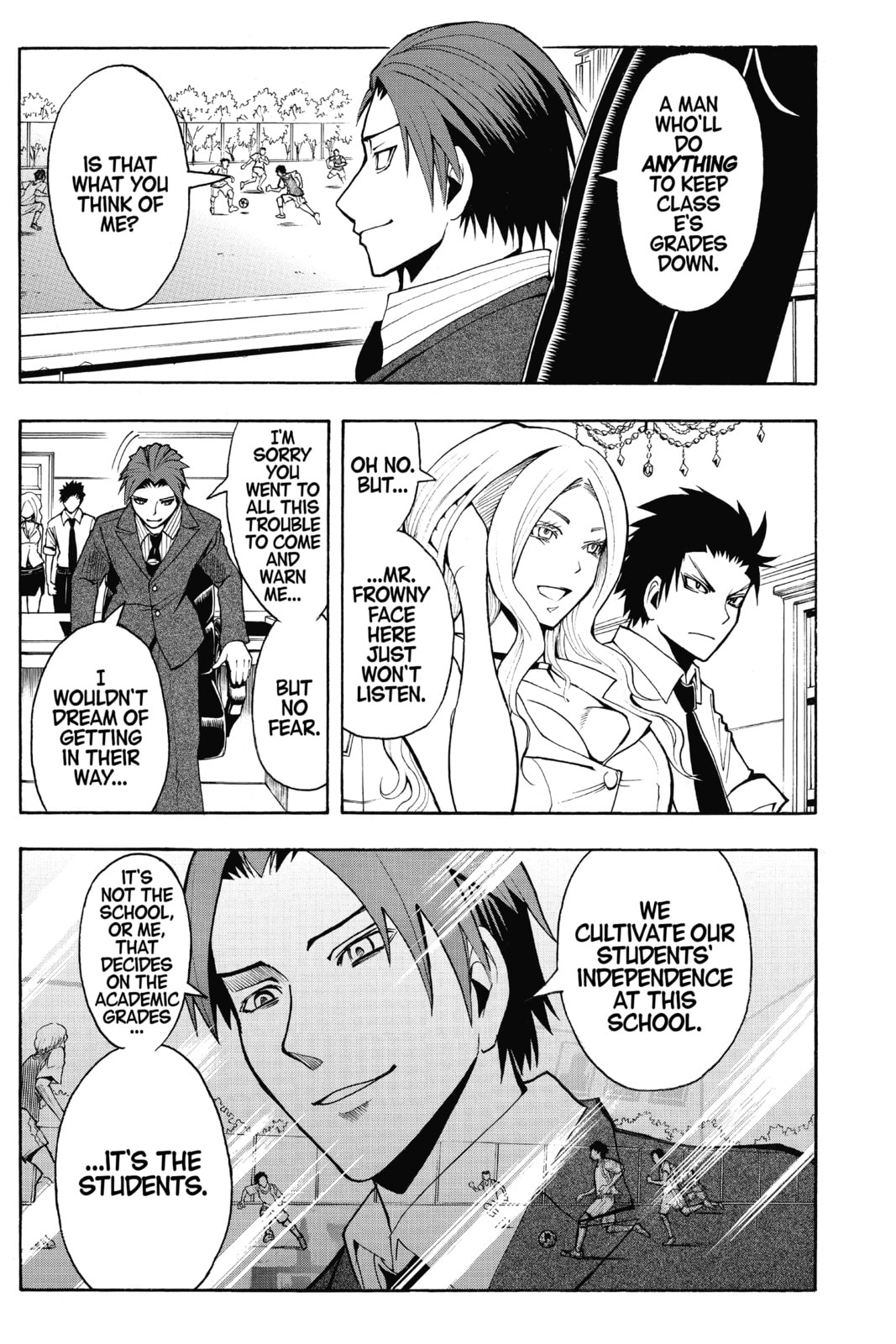Read Assassination Classroom chapter 50 image 10 on Lezhin