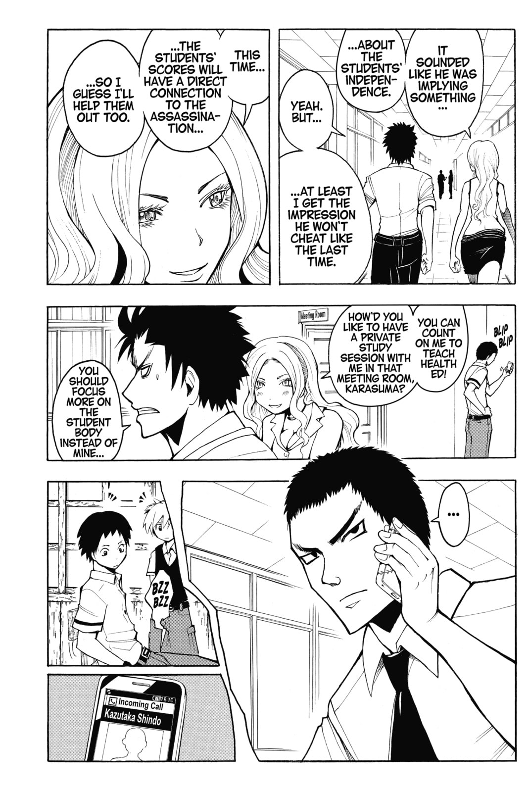 Read Assassination Classroom chapter 50 image 11 on Lezhin