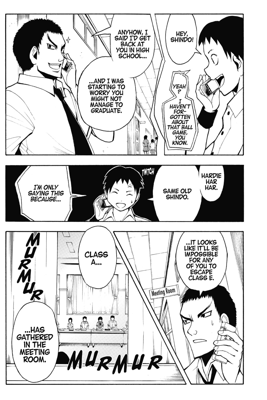 Read Assassination Classroom chapter 50 image 12 on Lezhin
