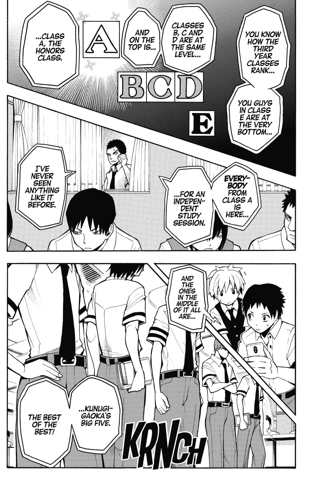 Read Assassination Classroom chapter 50 image 14 on Lezhin