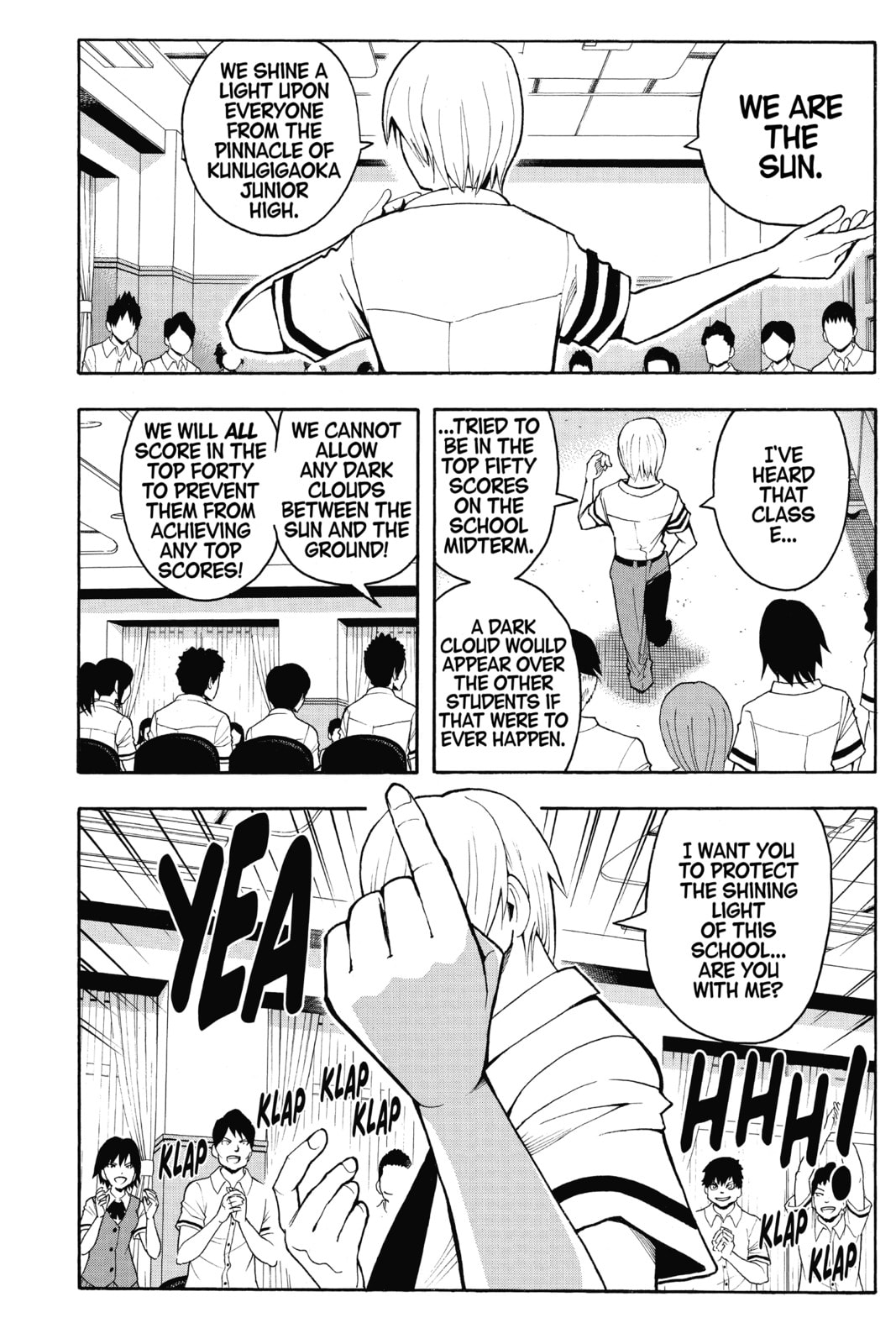 Read Assassination Classroom chapter 50 image 17 on Lezhin