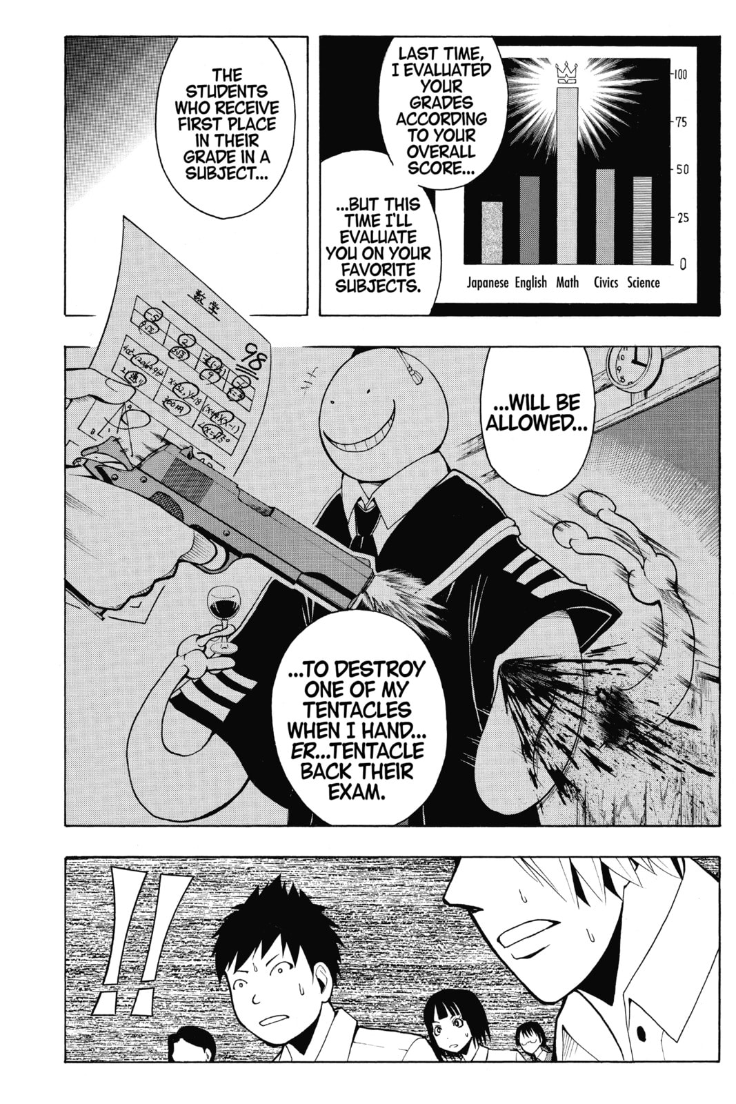Read Assassination Classroom chapter 50 image 7 on Lezhin