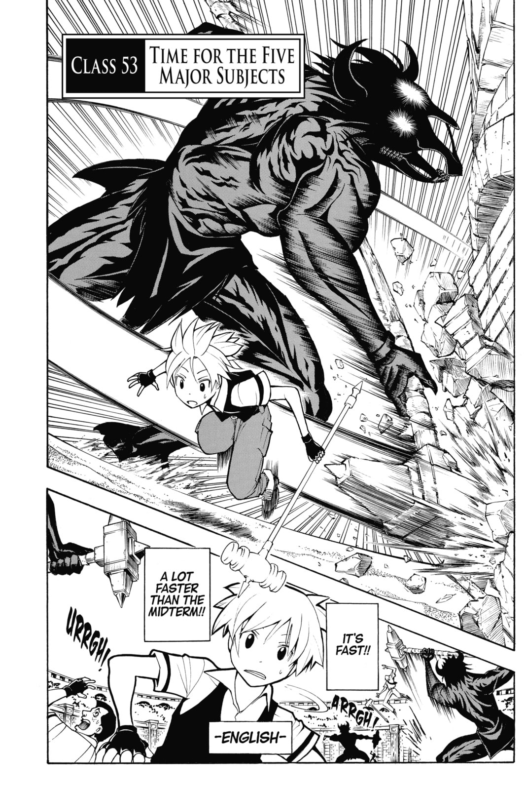 Read Assassination Classroom chapter 53 image 1 on Lezhin