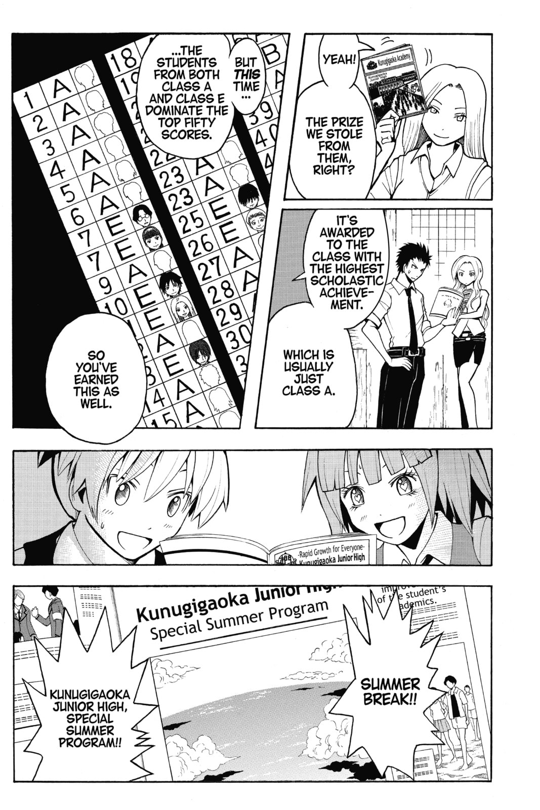 Read Assassination Classroom chapter 55 image 12 on Lezhin