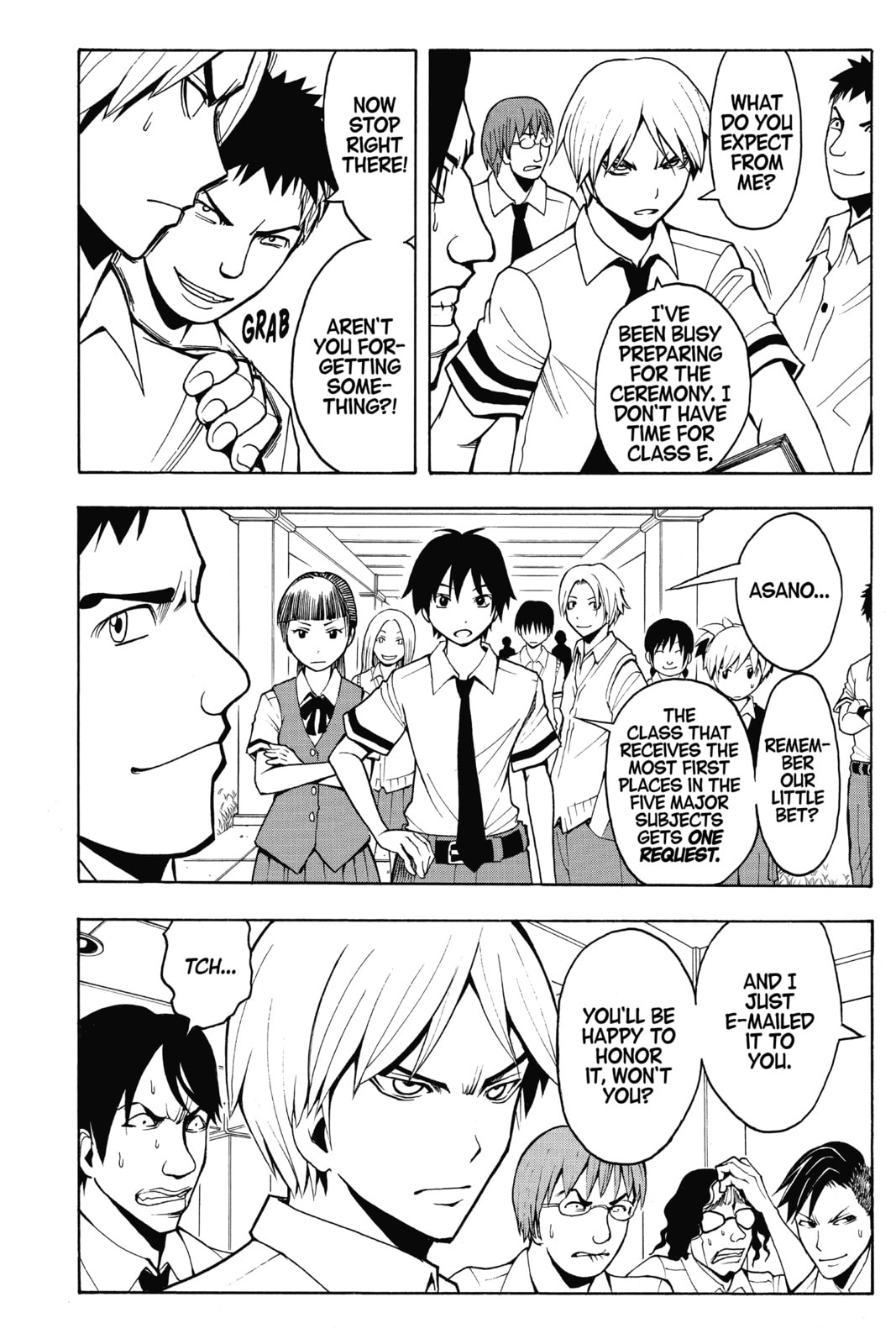 Read Assassination Classroom chapter 55 image 3 on Lezhin