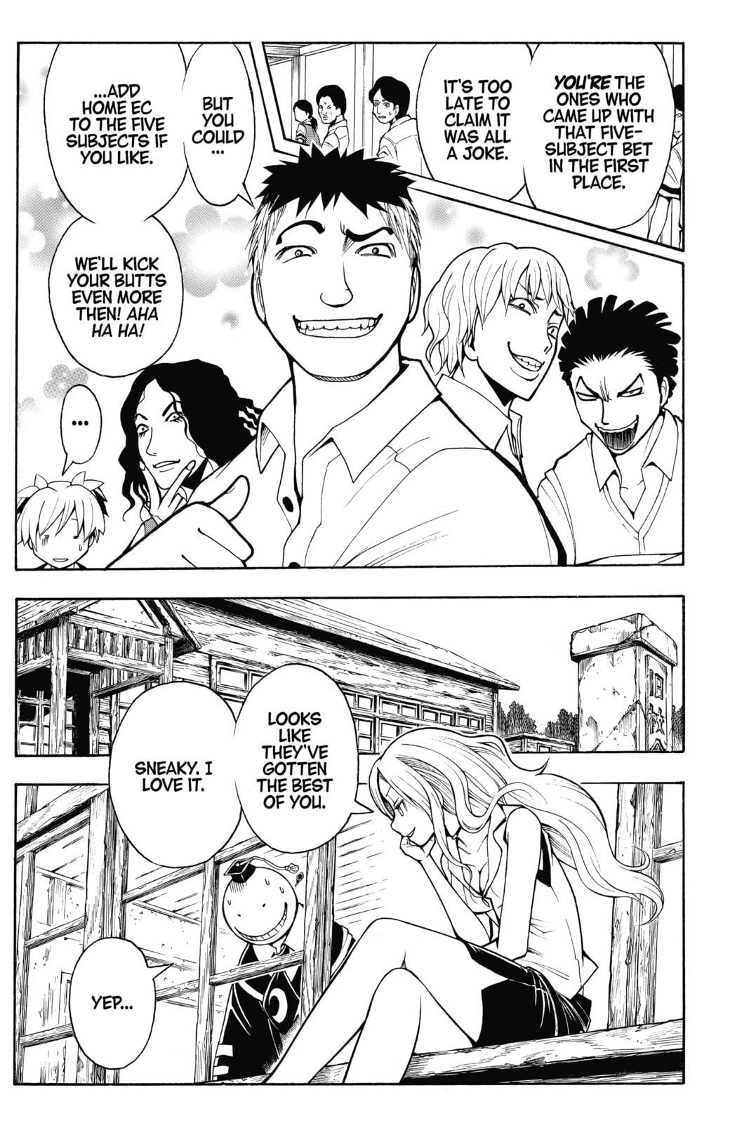 Read Assassination Classroom chapter 55 image 4 on Lezhin