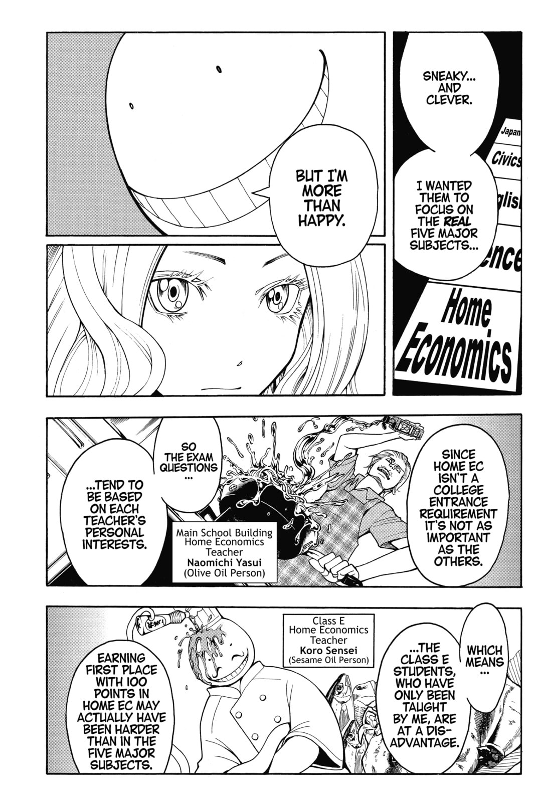 Read Assassination Classroom chapter 55 image 5 on Lezhin