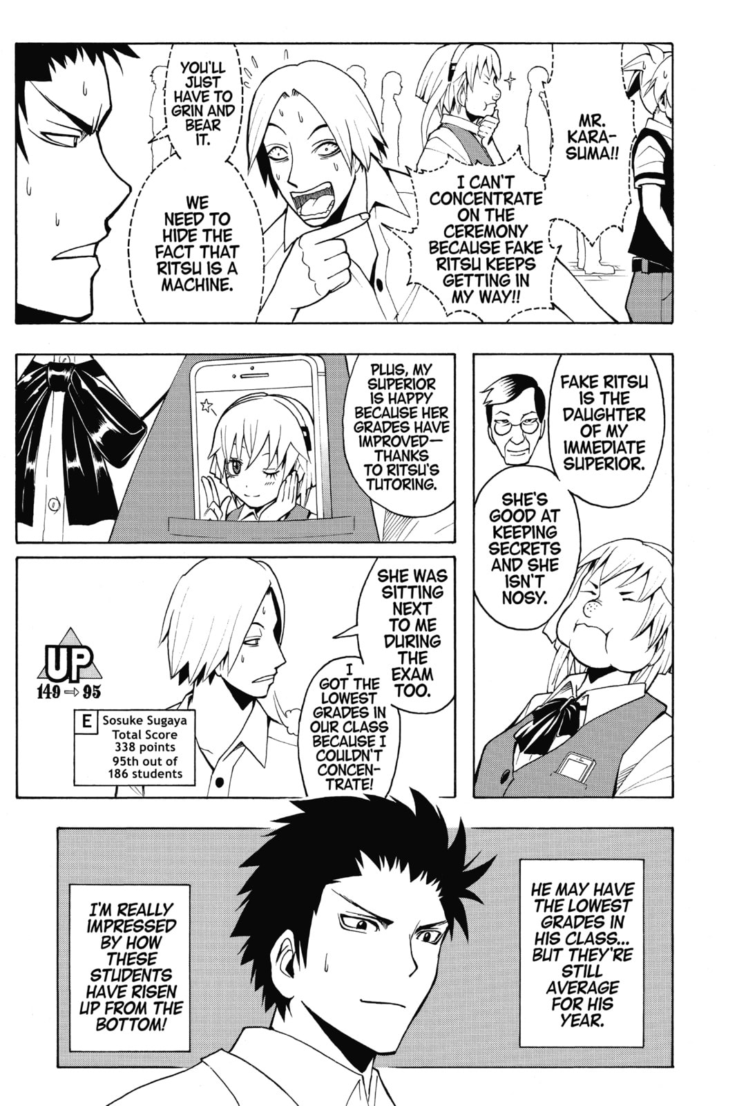 Read Assassination Classroom chapter 55 image 8 on Lezhin