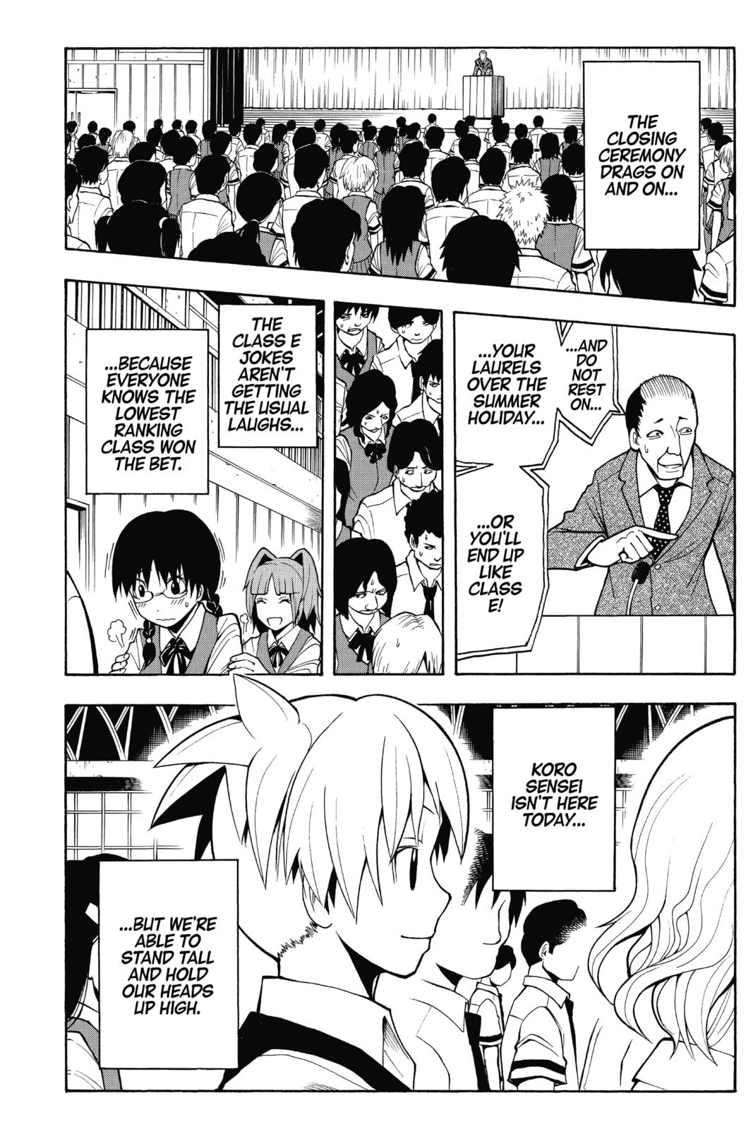 Read Assassination Classroom chapter 55 image 9 on Lezhin