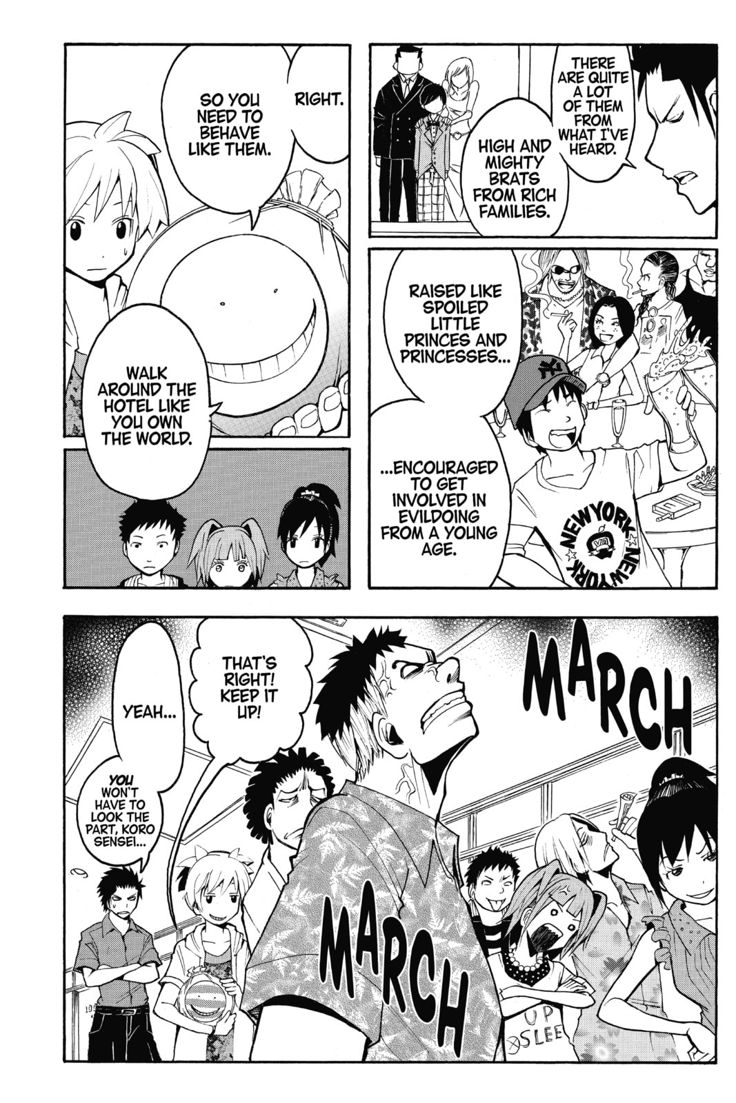 Read Assassination Classroom chapter 63 image 3 on Lezhin